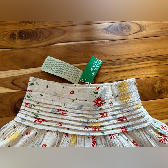 LIGHTWEIGHT FLORAL SKIRT - Picture 3 of 6